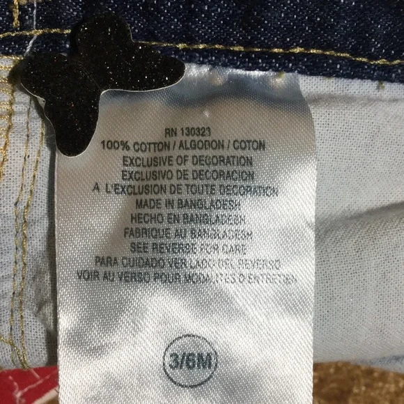 US POLO ASSOCIATION INFANT JEANS and SHIRT 3-6 mo. - Picture 8 of 8
